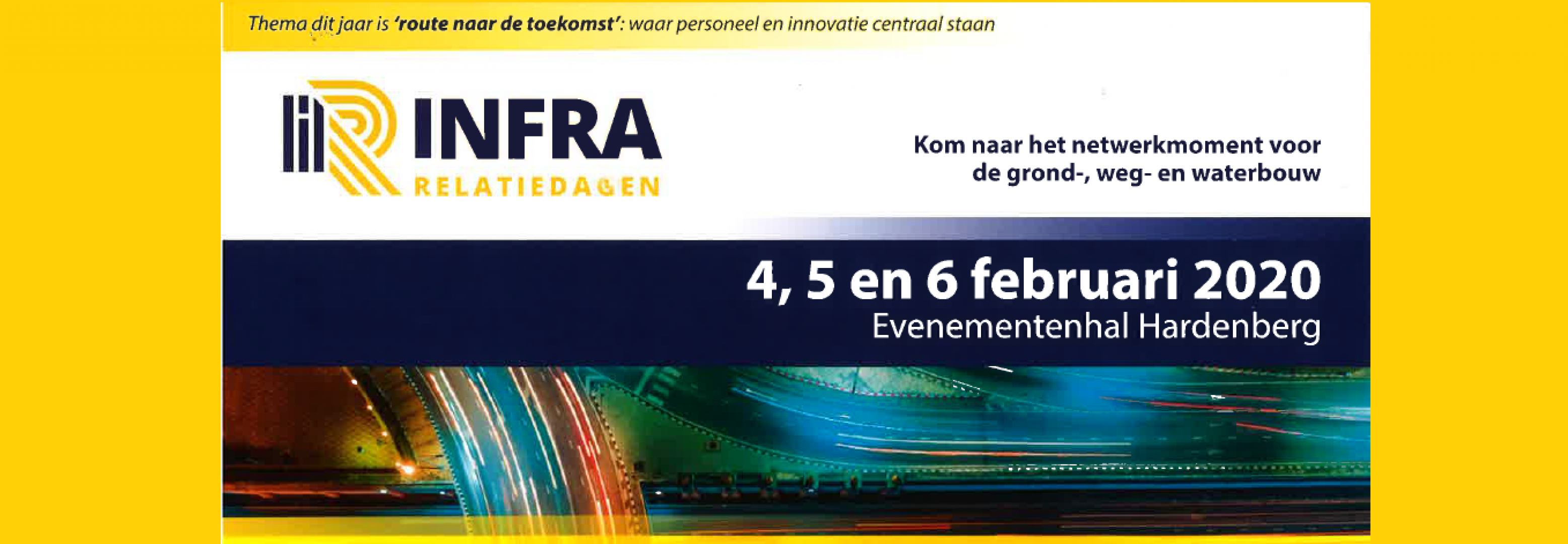 Infra Relatiedagen 2020 Infra Relatiedagen 2020